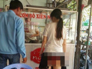 Bà bầu - Bước ra từ nhà vệ sinh, bà bầu chỉ muốn lủi xuống đất vì hớ hênh "lộ nguyên hàng"