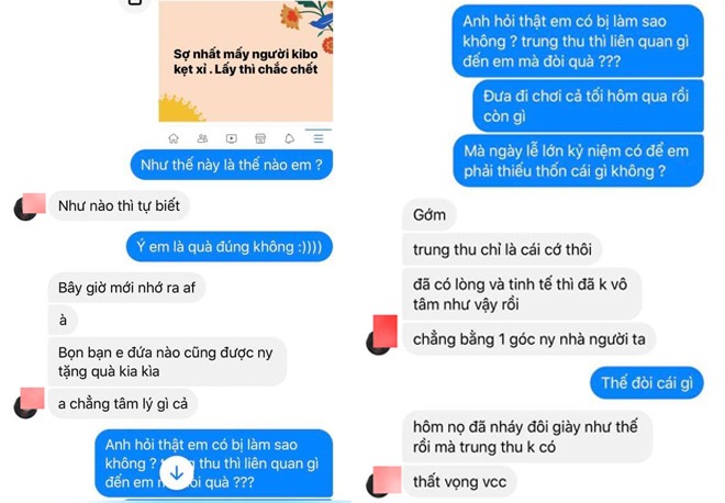 “Bóc phốt” bạn gái đòi quà vào tất cả ngày lễ, kể cả 27/7, chàng trai nhận cái kết đắng - 3