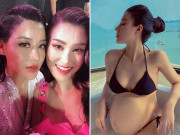 Bà bầu - Gợi cảm làm chồng mê mệt, học trò Đông Nhi vừa đẻ 4 tháng lại "dính" bầu