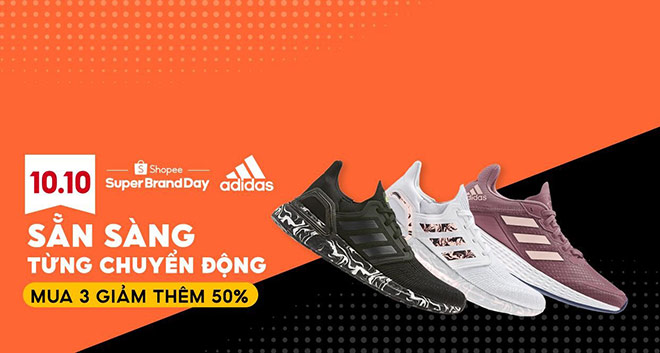 adidas tổ chức Ngày Siêu Thương Hiệu đầu tiên tại Đông Nam Á trong chuỗi sự kiện “Shopee 10.10 - 1