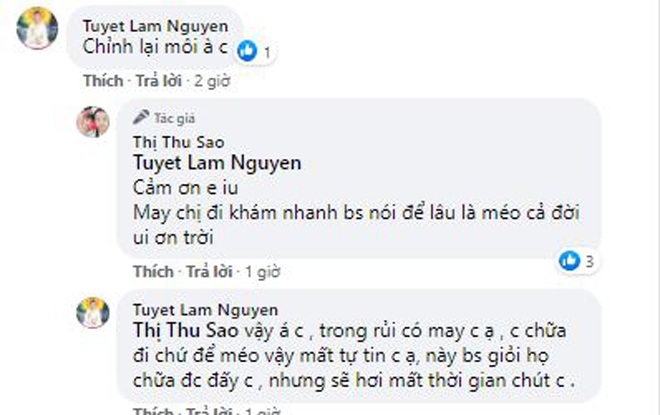 Cô dâu Thu Sao tiết lộ: “May chị đi khám, bác sĩ nói để lâu là méo miệng cả đời” - 3