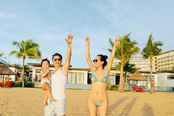 Dáng ngày một quyến rũ sau 3 lần sinh con, phụ nữ nào cũng mong được như vợ Hoàng Bách - 4