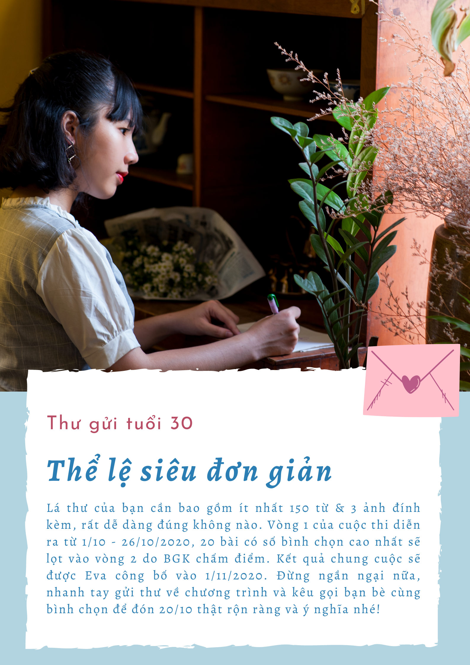 4 lý do nàng không nên bỏ qua cuộc thi Thư gửi tuổi 30 của EVA - 3