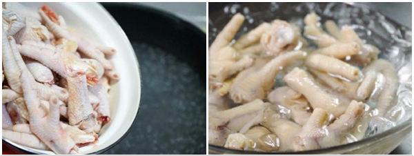 cách làm chân gà ngâm sốt thái | Món Miền Trung