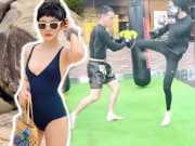 Làm đẹp - Hiền Hồ người nhỏ nhắn, xinh xắn nhưng hóa ra lại là tay chơi boxing cừ khôi