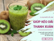 Làm đẹp - 5 loại nước ép dễ làm được ví như thần dược có khả năng kéo dài thanh xuân