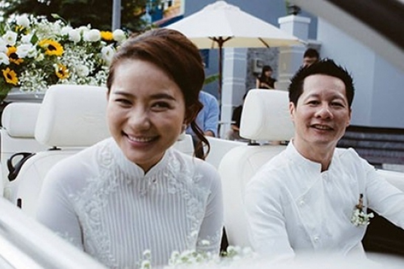 Cuối năm 2015, Phan Như Thảo lên xe hoa với đại gia hơn cô 26 tuổi - Đức An.
