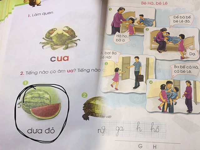 Sách tiếng Việt lớp 1 liên tiếp gây tranh cãi: Dạy trẻ lươn lẹo, trốn việc, thiếu trách nhiệm?