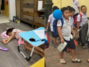 Làm mẹ - Sao Việt mạnh dạn đăng ảnh bất lực khi con học: Hoá ra "con nhà nguời ta" giống con mình