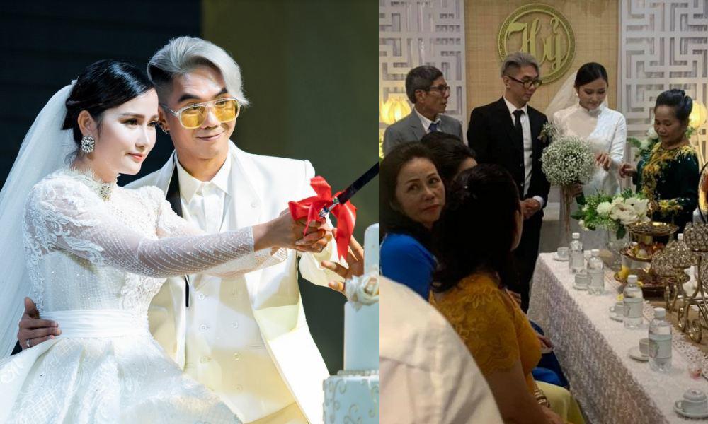 Xuất hiện amp;#34;chị em sinh đôiamp;#34; của Nhật Kim Anh tại đám cưới của tình cũ Lương Bích Hữu - 1