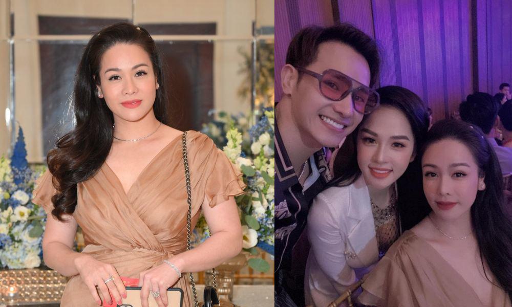 Xuất hiện amp;#34;chị em sinh đôiamp;#34; của Nhật Kim Anh tại đám cưới của tình cũ Lương Bích Hữu - 5