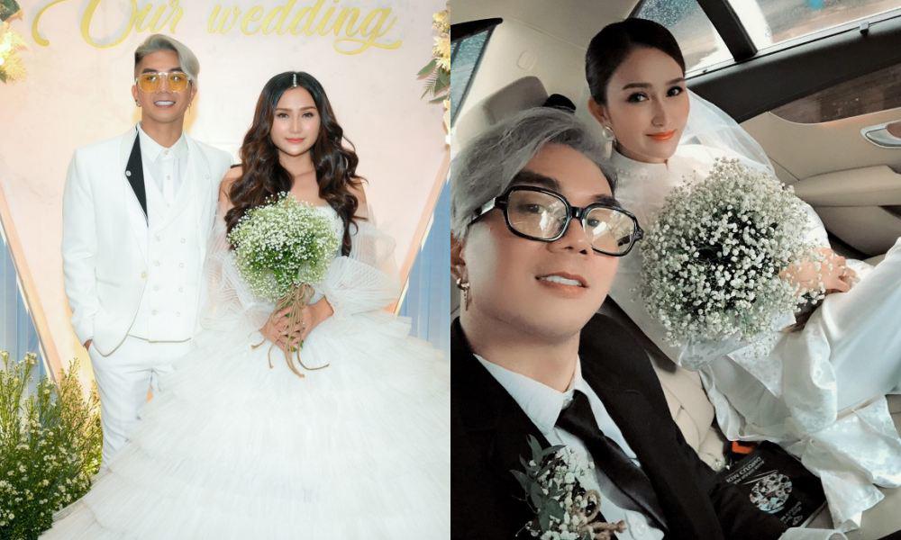 Xuất hiện amp;#34;chị em sinh đôiamp;#34; của Nhật Kim Anh tại đám cưới của tình cũ Lương Bích Hữu - 2