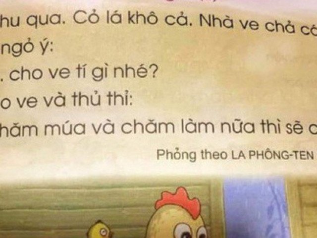 Học sinh THPT khó hiểu nội dung trong SGK Tiếng Việt 1, phụ huynh phát cáu khi dạy con