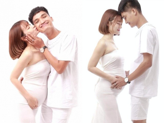 Hẹn hò 5 năm nhưng chưa cưới, Mạc Văn Khoa khoe bạn gái mang bầu to như sắp đẻ