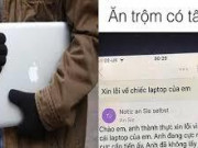 Tin tức - Tên trộm có tâm, lấy laptop còn gửi mail xin lỗi khiến khổ chủ không biết nên khóc hay cười