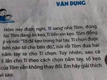 Bài toán lớp 3 khiến phụ huynh cũng toát mồ hôi: Dạy con thế nào cho đúng?