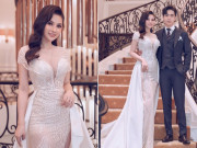 Bà bầu - Vừa sinh con Thu Thủy đã lao đi làm, lên đồ lộng lẫy nhưng liên tục che bụng bà đẻ