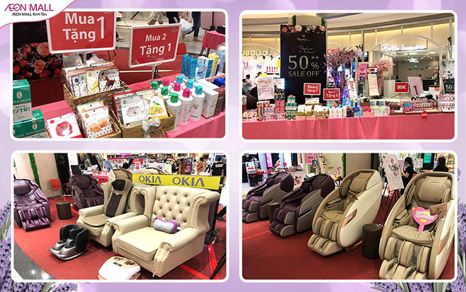Sôi nổi các hoạt động mừng Ngày Phụ Nữ Việt Nam tại Aeon Mall Bình Tân - 1