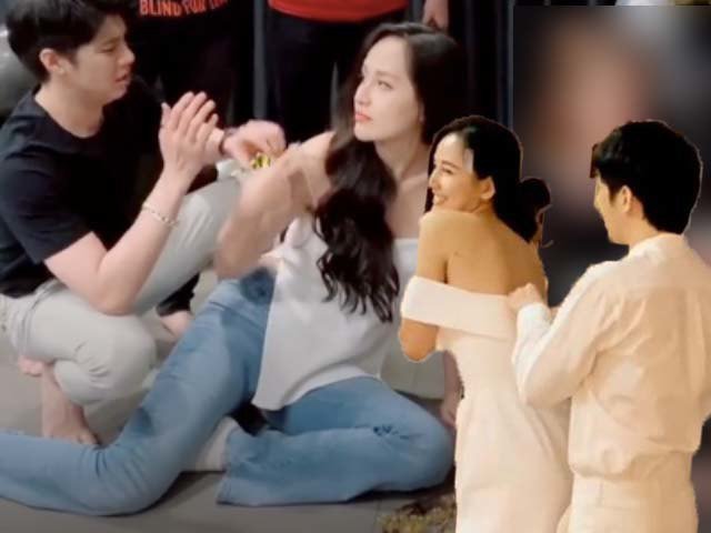 Noo Phước Thịnh tình tứ với Mai Phương Thuý trong sinh nhật Hoàng Thùy Linh
