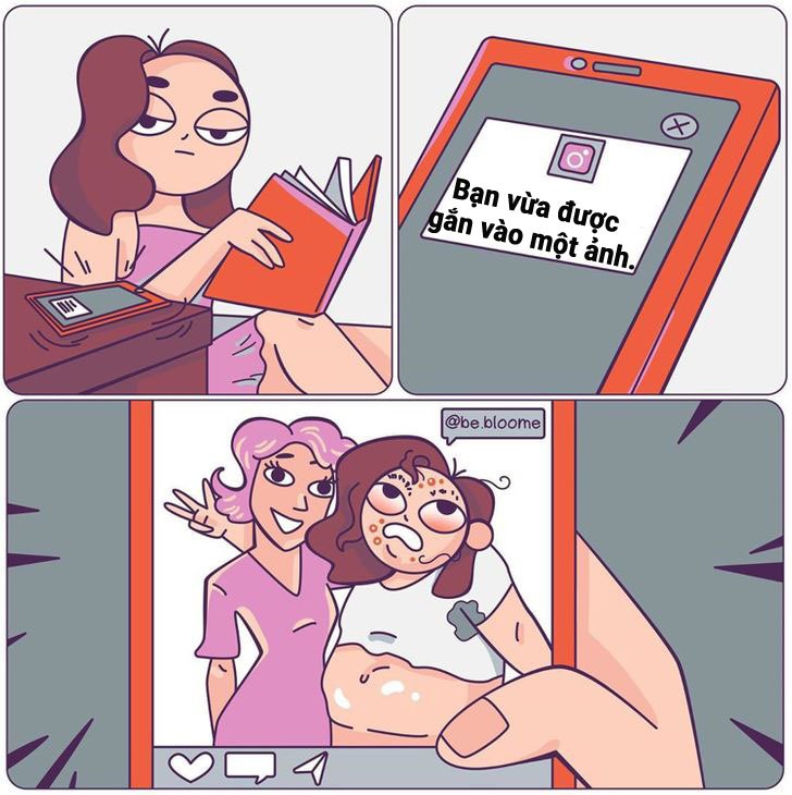 Bộ tranh hài hước khiến chị em cười bò vì như đi guốc trong bụng - 13