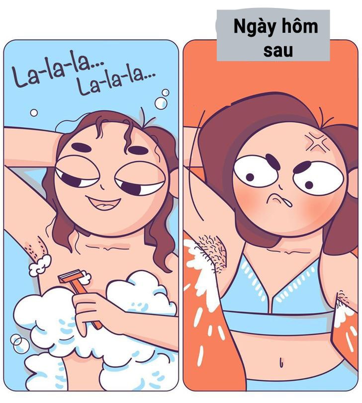 Bộ tranh hài hước khiến chị em cười bò vì như đi guốc trong bụng - 10