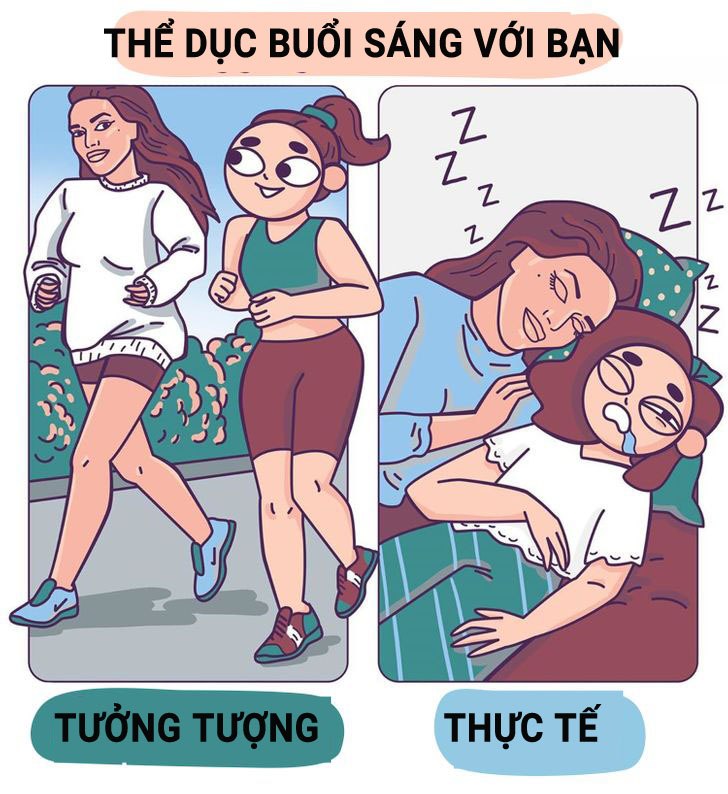 Bộ tranh hài hước khiến chị em cười bò vì như đi guốc trong bụng - 7