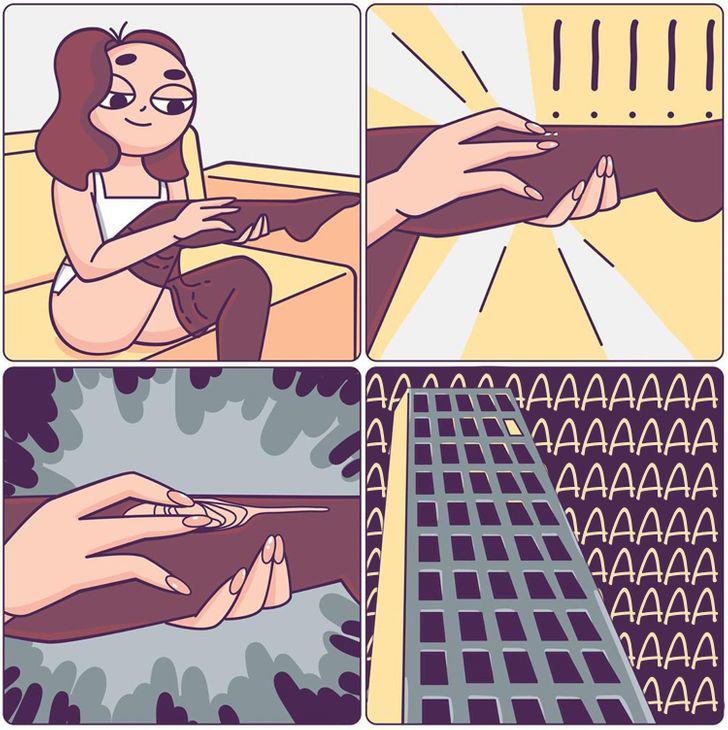 Bộ tranh hài hước khiến chị em cười bò vì như đi guốc trong bụng - 4