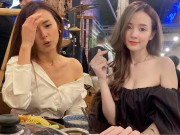 Thời trang - Có xương quai xanh đẹp mê, Midu diện sơmi thanh lịch cũng cố kéo vai áo lệch hững hờ