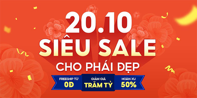 Ưu đãi hơn 50% tại ngày hội amp;#34;Flash Sale cho phái đẹpamp;#34; trên Shopee - 1