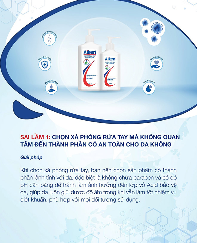 3 sai lầm thường gặp xoay quanh việc rửa tay bằng xà phòng làm giảm hiệu quả phòng bệnh - 2