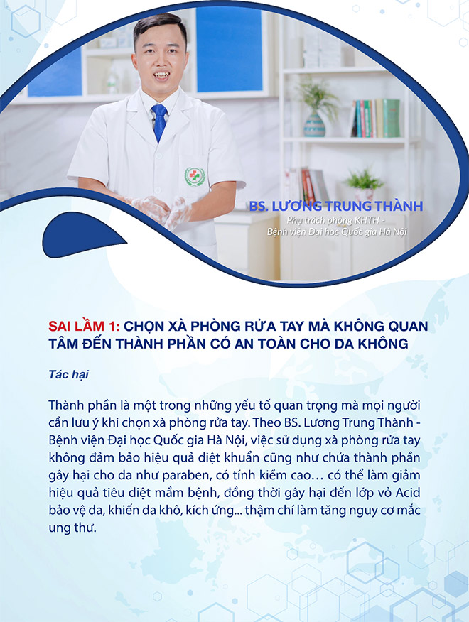 3 sai lầm thường gặp xoay quanh việc rửa tay bằng xà phòng làm giảm hiệu quả phòng bệnh - 1