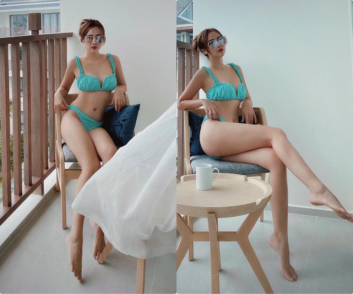 Gái một con trông mòn con mắt: Huyền Lizzie lấn át hội bạn thân nhờ vóc dáng mướt mát - 2