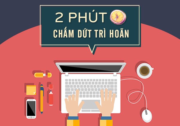 Quy tắc 2 phút – bí mật thoát khỏi trì trệ, lười biếng của người thành công - 2