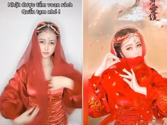 Gái xinh hoá thân cổ trang phiên bản kinh phí eo hẹp khiến dân mạng trầm trồ