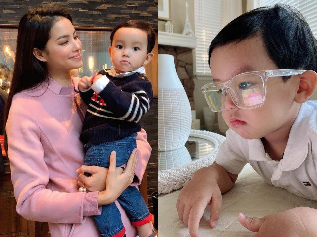 Đổ gục trước clip nói tiếng Anh của con trai Phạm Hương: Mới 2 tuổi đã là hot boy 