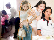 Thời trang - Cất hết váy áo hở bạo, Ngọc Trinh đến bệnh viện chăm ba diện kín bưng chuẩn “con gái rượu"