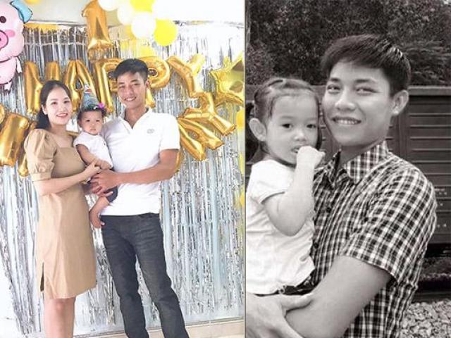 Nhói lòng hình ảnh hạnh phúc bên gia đình của Thượng úy Công an trước khi hy sinh