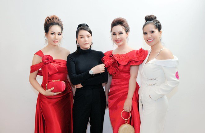 Lý Nhã Kỳ, Hoa hậu Kỳ Duyên, Á hậu Thúy Anh rạng rỡ amp;#34;đọ sắcamp;#34; tại sự kiện - 1