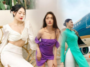 Thời trang - Khác khi diện áo dài đi làm, nữ tiếp viên hàng không có phong cách đời thường đầy táo bạo