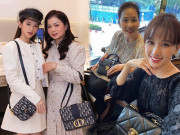 Thời trang - Ngắm nhìn gout thời trang hàng hiệu của các mẹ: sành điệu không kém cạnh con gái mỹ nhân Vbiz