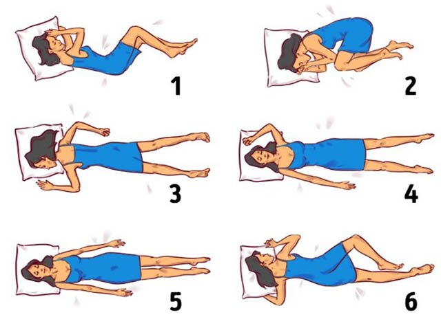 Tư thế ngủ tiết lộ tính cách con người sâu bên trong bạn