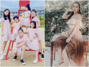 Bà bầu - 8X Nghệ An "hở ra là bầu", đẻ 6 con gái xinh như búp bê ai cũng tấm tắc khen