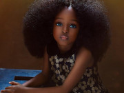 Cô bé nghèo châu Phi đổi đời vì phá mọi chuẩn đẹp của thế giới, khi lớn trông khác hẳn