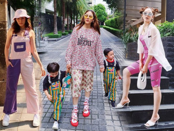 U40 chưa phải là già, Phạm Băng Băng xứ Thái vẫn lên đồ như chơi đùa với màu sắc