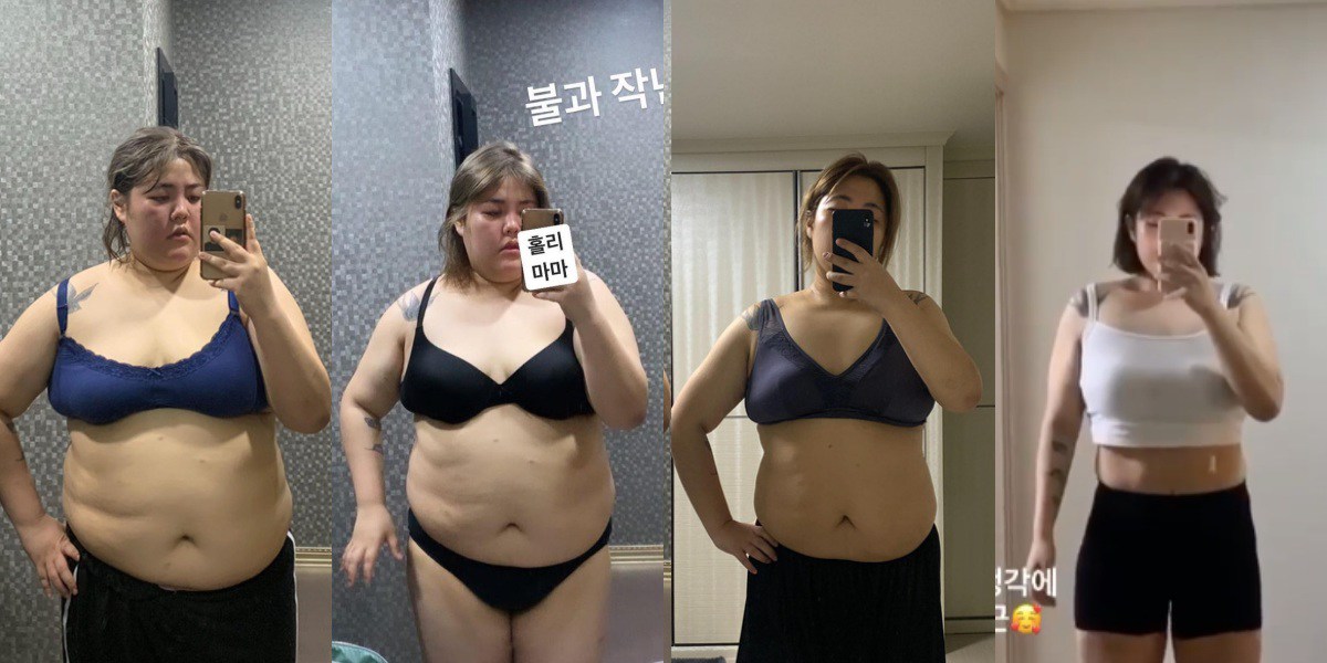Thánh ăn Hàn Quốc từng nặng 130kg nay đã khác, vòng 2 phẳng lì, đôi chân giống hệt Miu Lê - 3