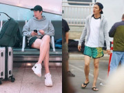 Giải trí - Ngôi sao 24/7: Lee Min Ho diện quần đùi xanh "hổ báo", nhìn xuống đôi chân ai cũng ngỡ ngàng