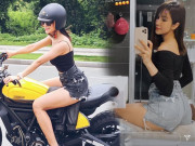 Thời trang - Đã là mẹ 2 con, Diệp Lâm Anh vẫn mê diện mốt "quần tàng hình" còn rách tơi tả