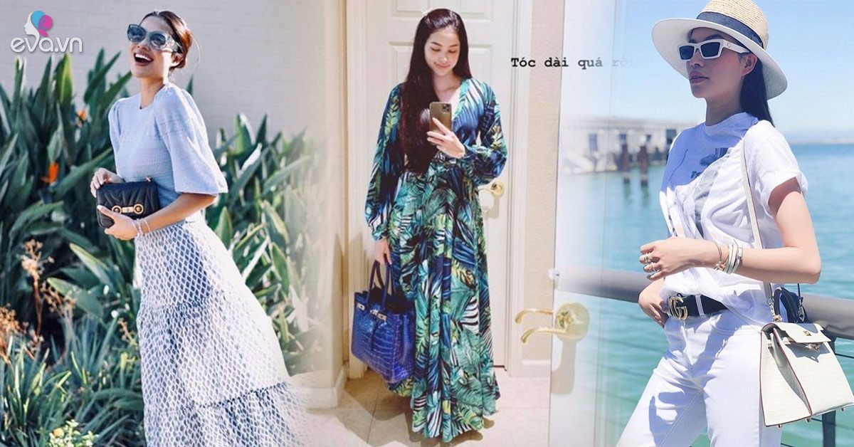 Đăng hình than tóc quá dài chỉ là phụ, Phạm Hương khoe túi hiệu 2 tỷ mới là chính