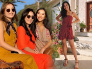 Làm đẹp - Bố mẹ chuẩn Á Đông, 2 ái nữ đẹp như Hoa hậu của Hồng Đào mang nét tây phóng khoáng
