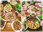 Bếp Eva - Chồng đi chợ, vợ nấu ăn, cứ vui là gọi bạn bè đến nhậu, bữa nào cũng đầy ắp món